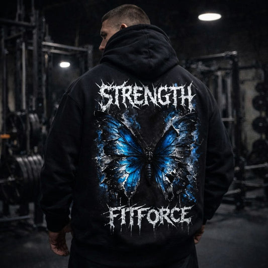 STRENGTH FITFORCE PREMIUM HOODIE (BACKPRINT)