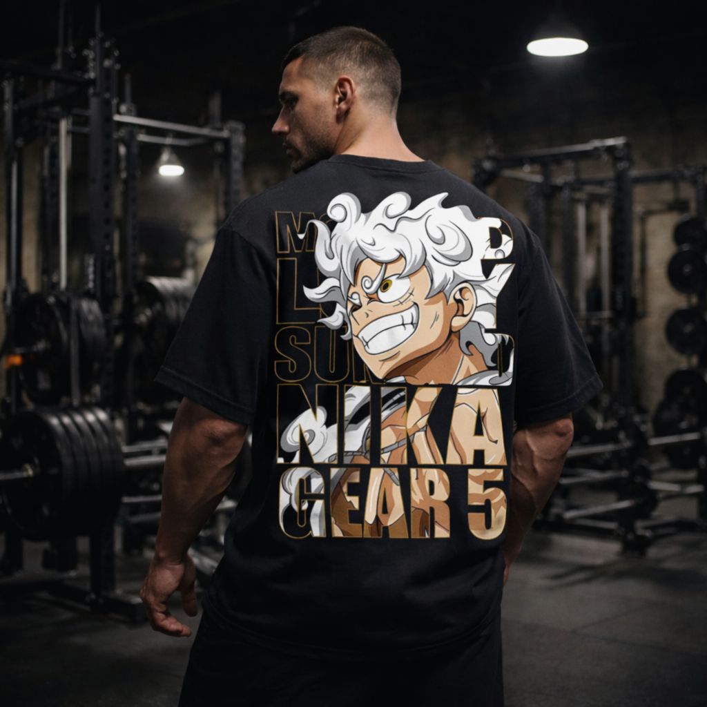 RUFFY GEAR 5 PREMIUM SHIRT (BACKPRINT)
