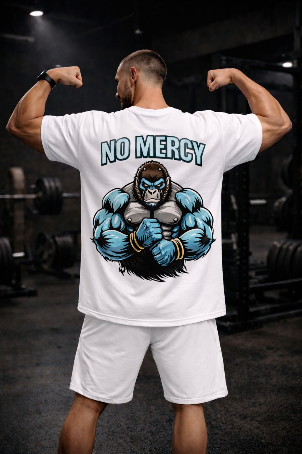 NO MERCY PREMIUM SHIRT (BACKPRINT)